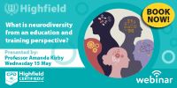 What is neurodiversity from an education and training perspective?